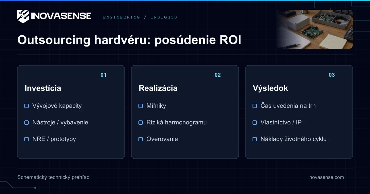 Outsourcing vývoja hardvéru: ROI a cenový rozbor 2026